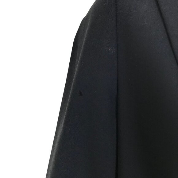 Judith & Charles Black One Button 96% Wool Blazer Size 2 - Picture 6 of 9